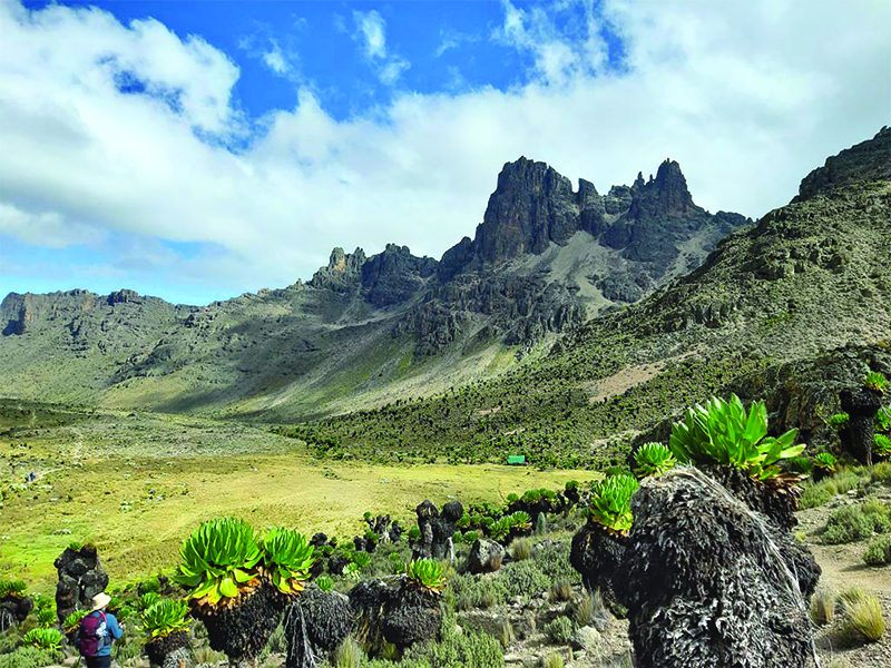 6 Days Mount kenya climbing